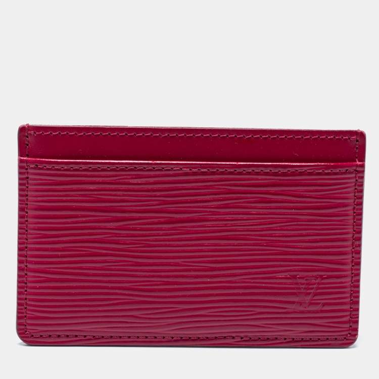 Louis Vuitton 2020 Epi Leather Card Holder - Pink Wallets, Accessories -  LOU751602