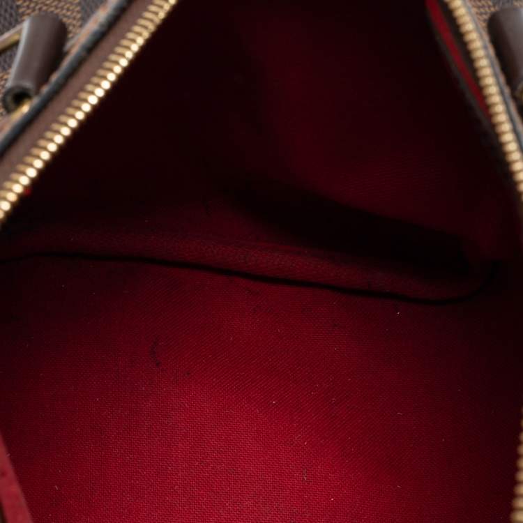 Pre Owned Louis Vuitton Damier Ebene Canvas Speedy 25 Bag