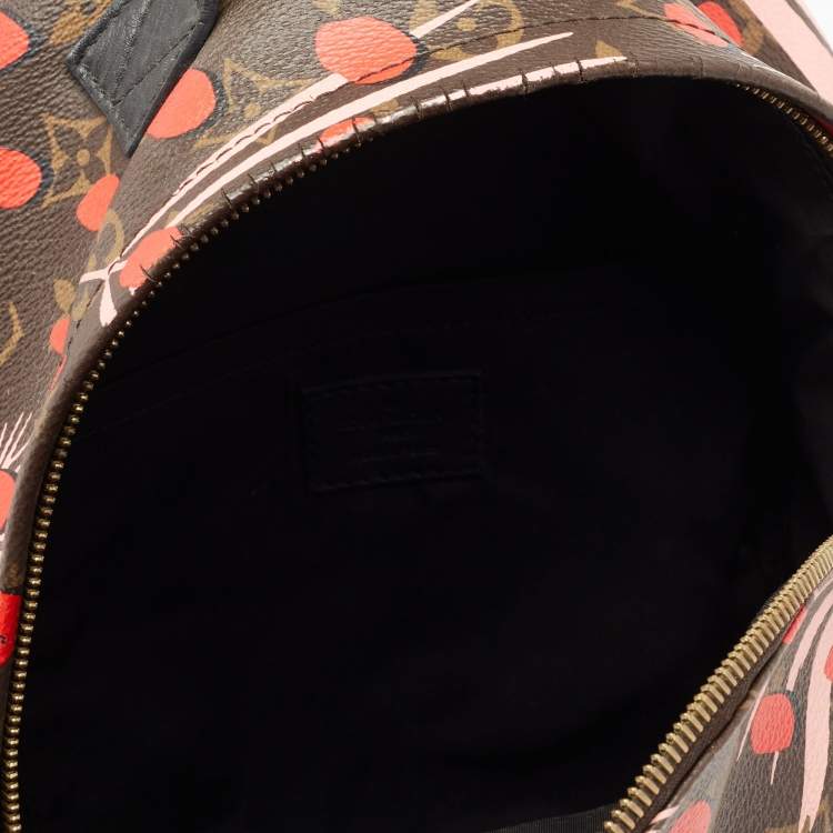 Pre Owned Louis Vuitton Monogram Canvas Jungle Dots Palm Springs PM Backpack