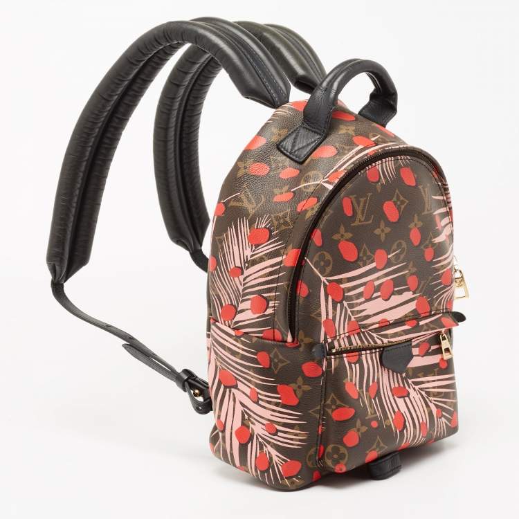 Pre Owned Louis Vuitton Monogram Canvas Jungle Dots Palm Springs PM Backpack