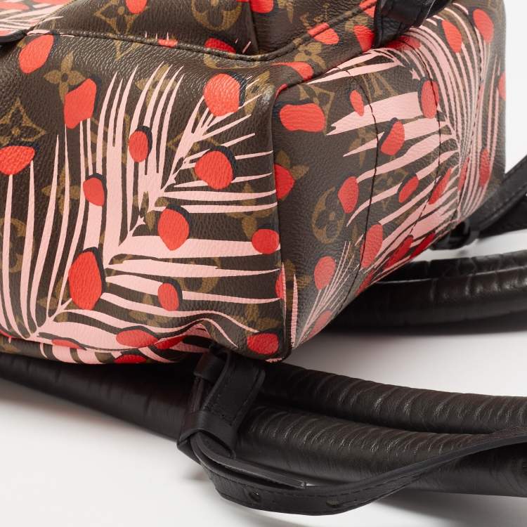 Pre Owned Louis Vuitton Monogram Canvas Jungle Dots Palm Springs PM Backpack