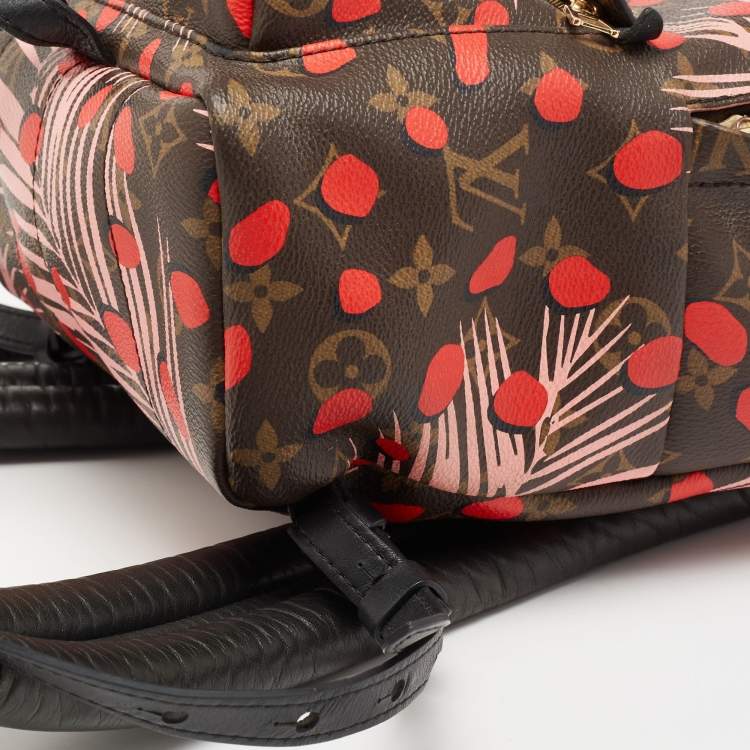 Pre Owned Louis Vuitton Monogram Canvas Jungle Dots Palm Springs PM Backpack