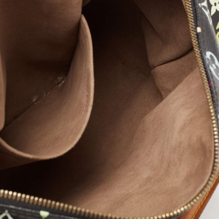Pre Owned Louis Vuitton Black Monogram Multicolore Canvas Speedy 30 Bag