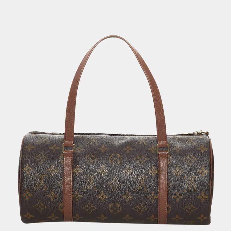 Pre Owned Louis Vuitton Brown Monogram Papillon 30