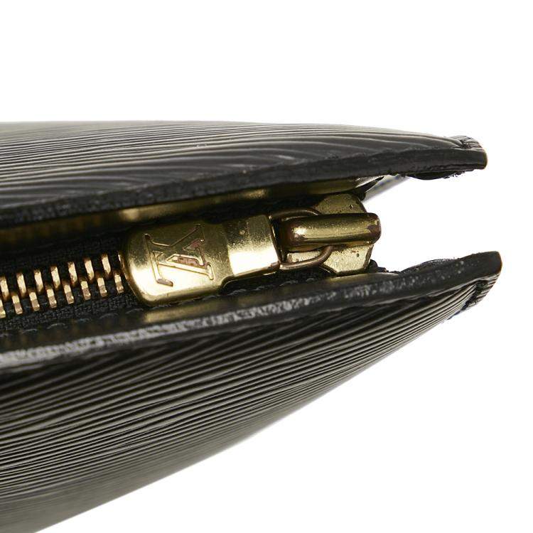 Pre Owned Louis Vuitton Black Epi Saint Jacques PM