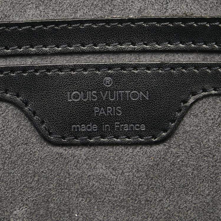 Pre Owned Louis Vuitton Black Epi Saint Jacques PM