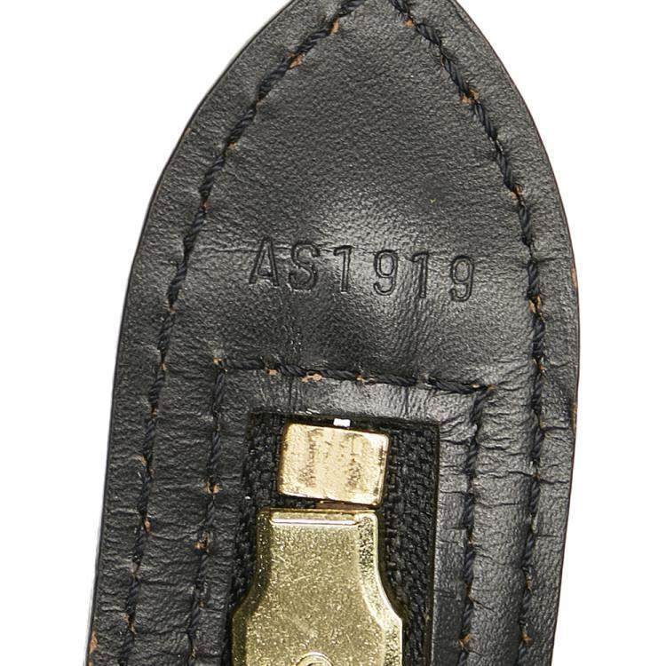 Pre Owned Louis Vuitton Black Epi Saint Jacques PM