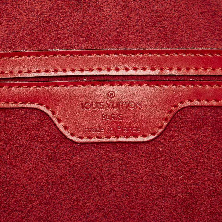 مملوكة مسبقًا Louis Vuitton Red Epi Saint Jacques PM Short Strap