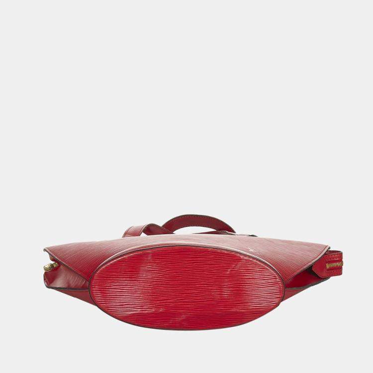 مملوكة مسبقًا Louis Vuitton Red Epi Saint Jacques PM Short Strap
