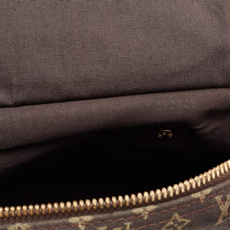 Pre Owned Louis Vuitton Fusain Monogram Idylle Canvas and Leather Speedy 30 Bag