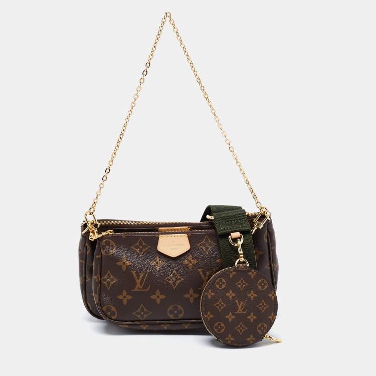 Louis Vuitton Multi Pochette Accessories Monogram Canvas Khaki - I Love  Handbags