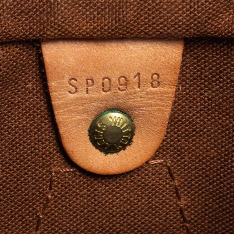 مملوكة مسبقًا Louis Vuitton Monogram Canvas and Leather Speedy 25 Bag