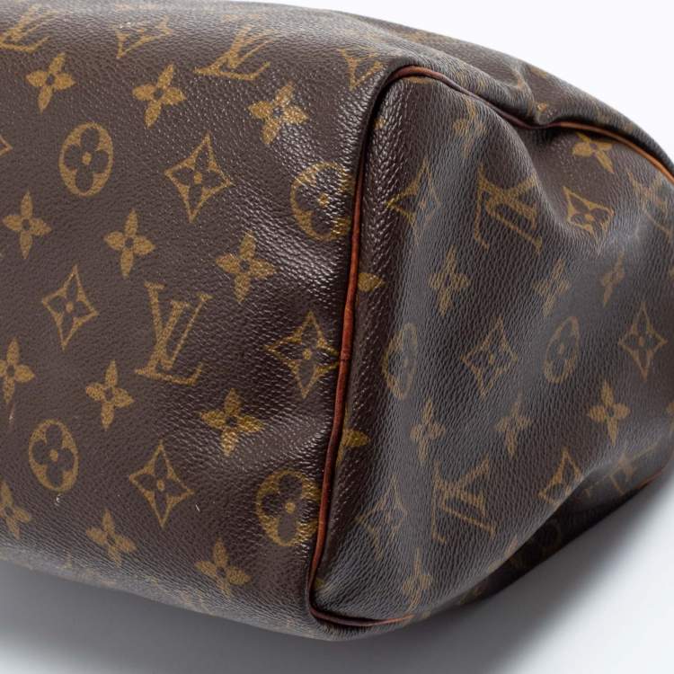 مملوكة مسبقًا Louis Vuitton Monogram Canvas and Leather Speedy 25 Bag