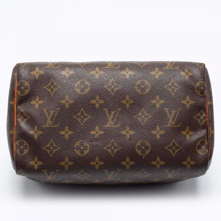 مملوكة مسبقًا Louis Vuitton Monogram Canvas and Leather Speedy 25 Bag