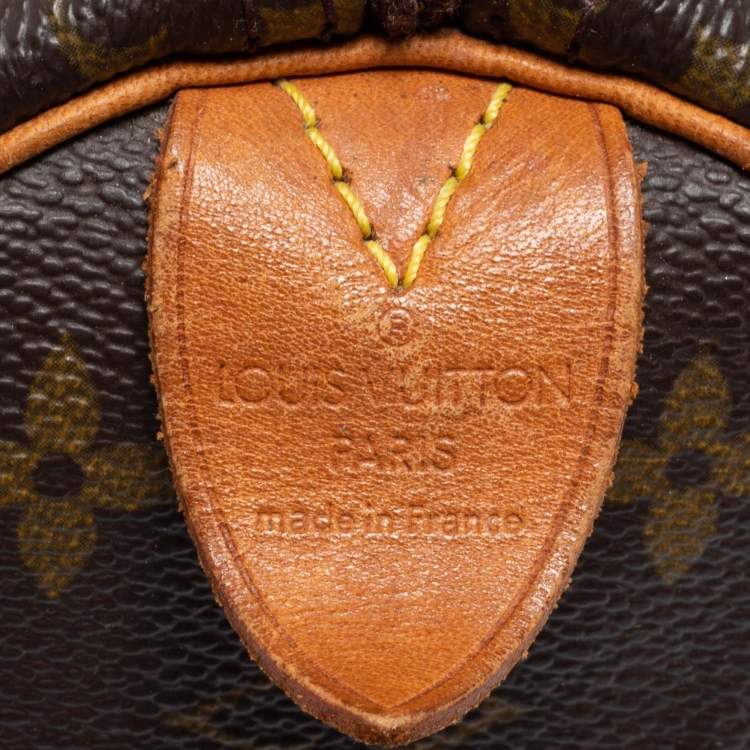 مملوكة مسبقًا Louis Vuitton Monogram Canvas and Leather Speedy 25 Bag