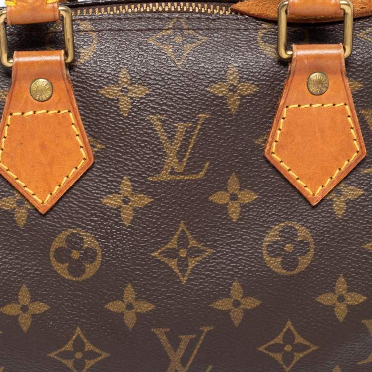 مملوكة مسبقًا Louis Vuitton Monogram Canvas and Leather Speedy 25 Bag
