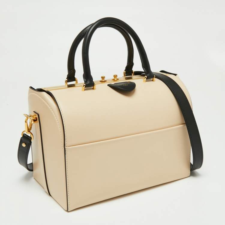 Pre Owned Louis Vuitton Cuir Orfèvre Leather Speedy Doctor 25 Bag