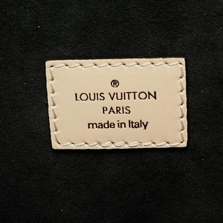 Pre Owned Louis Vuitton Cuir Orfèvre Leather Speedy Doctor 25 Bag