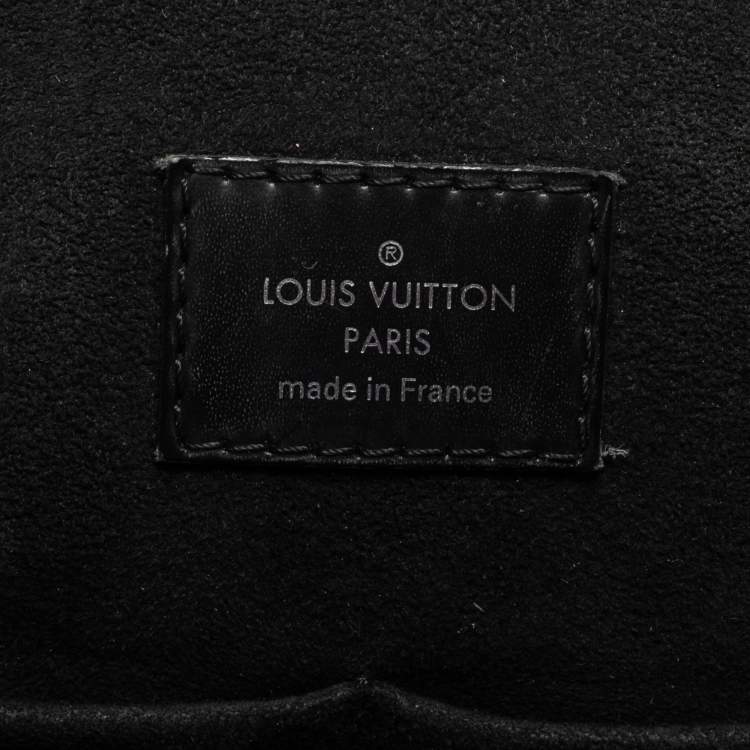 Pre Owned Louis Vuitton Black Epi Leather Cluny BB Bag