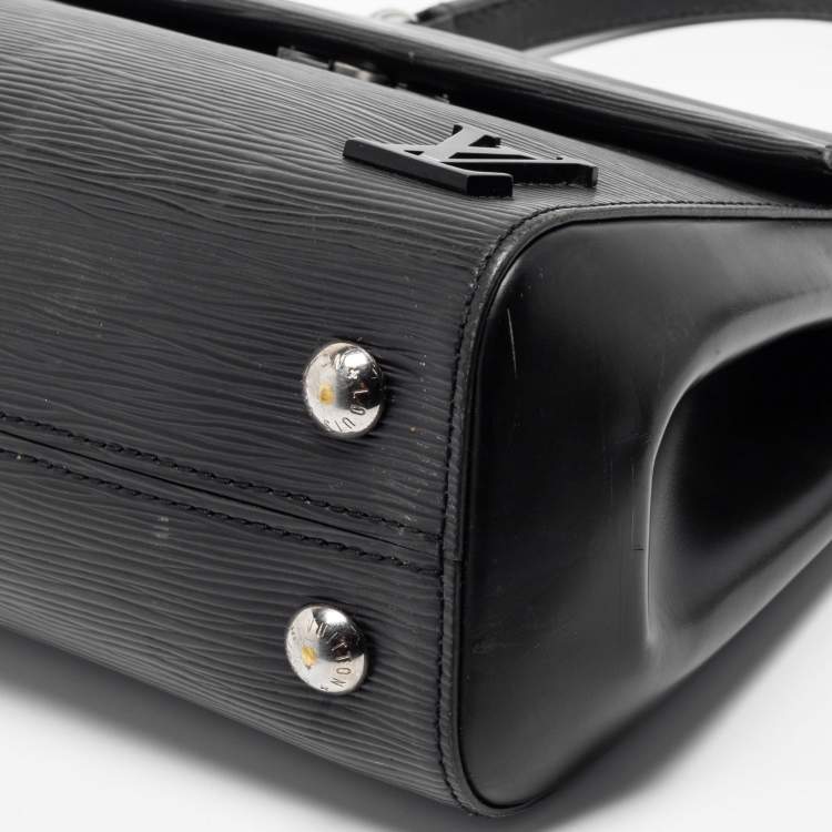 Pre Owned Louis Vuitton Black Epi Leather Cluny BB Bag