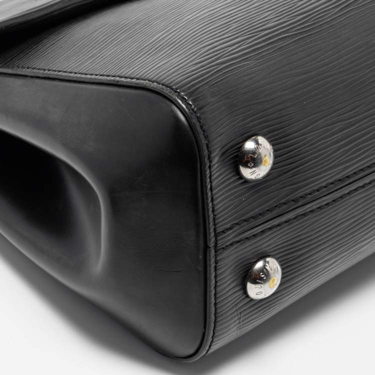 Pre Owned Louis Vuitton Black Epi Leather Cluny BB Bag