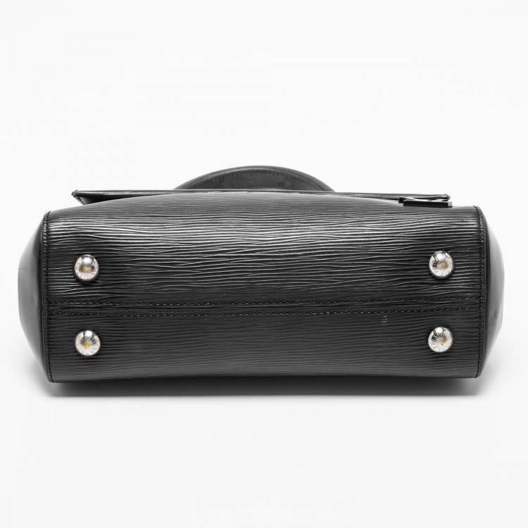 Pre Owned Louis Vuitton Black Epi Leather Cluny BB Bag