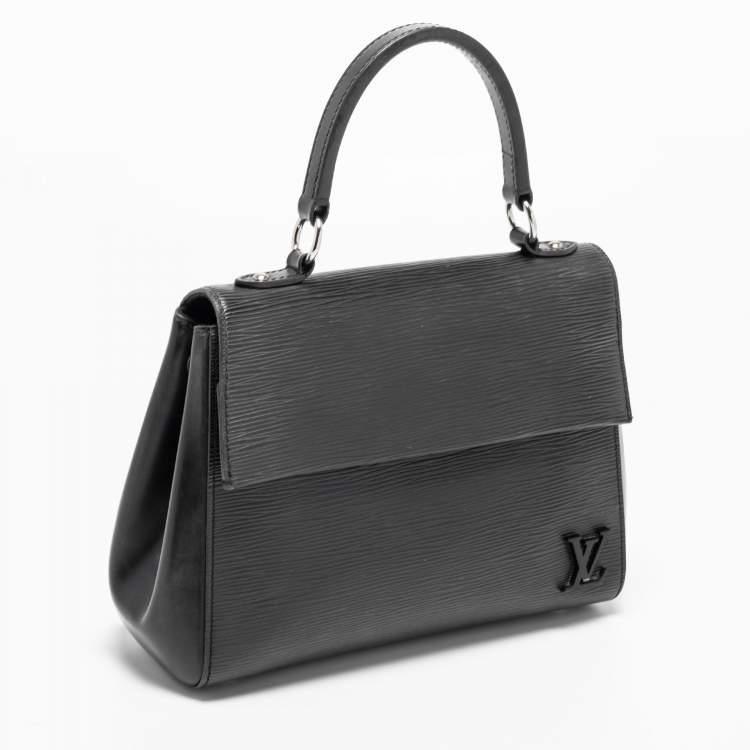 Pre Owned Louis Vuitton Black Epi Leather Cluny BB Bag