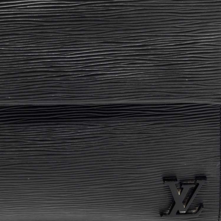 Pre Owned Louis Vuitton Black Epi Leather Cluny BB Bag