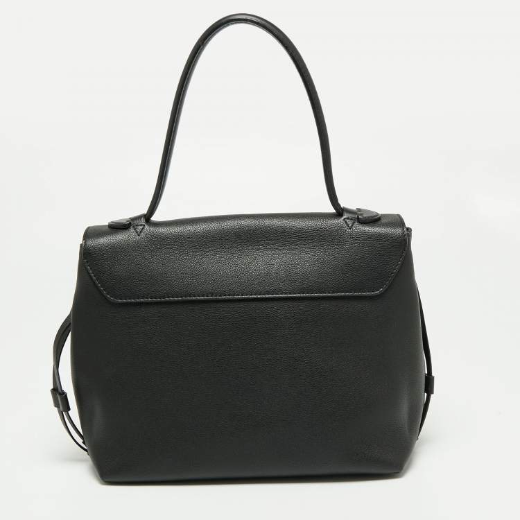 Pre Owned Louis Vuitton Black Empriente Leather Lockme MM Bag