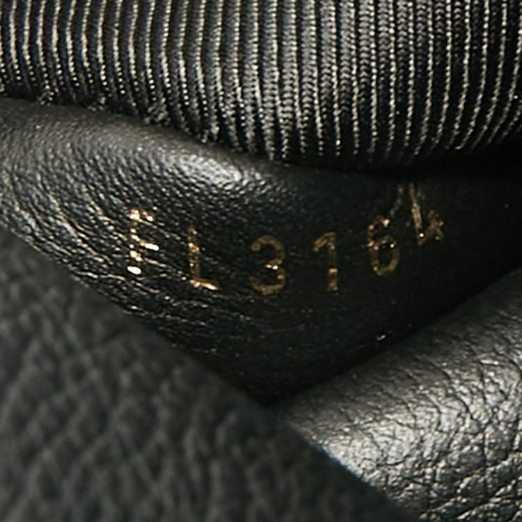 Pre Owned Louis Vuitton Black Empriente Leather Lockme MM Bag