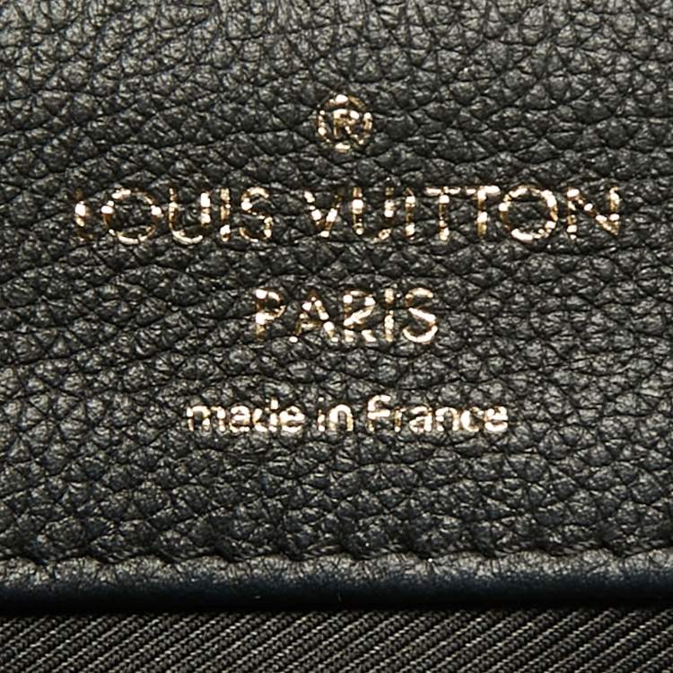 Pre Owned Louis Vuitton Black Empriente Leather Lockme MM Bag