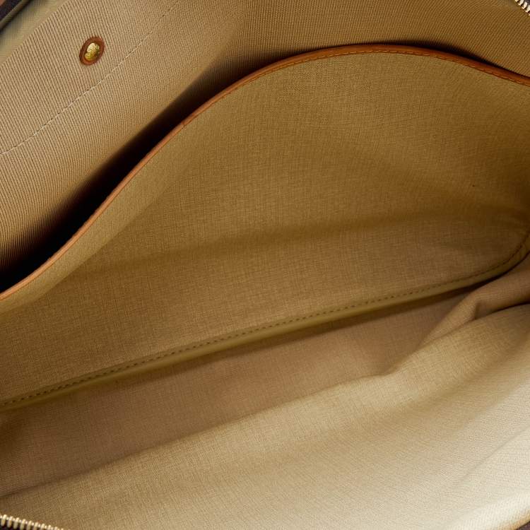 Pre Owned Louis Vuitton Monogram Canvas Alize 24 Heures Soft Suitcase