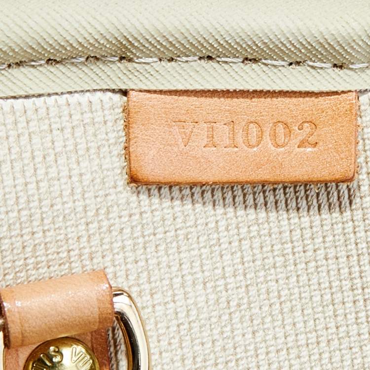 Pre Owned Louis Vuitton Monogram Canvas Alize 24 Heures Soft Suitcase