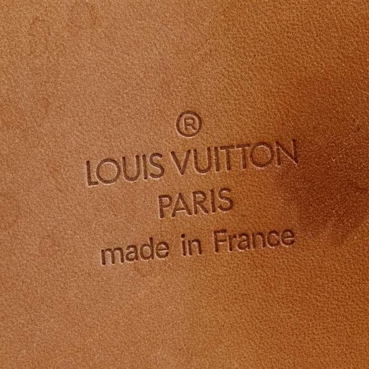 Pre Owned Louis Vuitton Monogram Canvas Alize 24 Heures Soft Suitcase