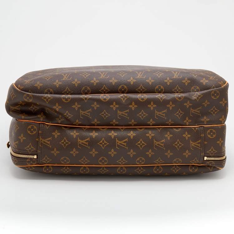 Pre Owned Louis Vuitton Monogram Canvas Alize 24 Heures Soft Suitcase