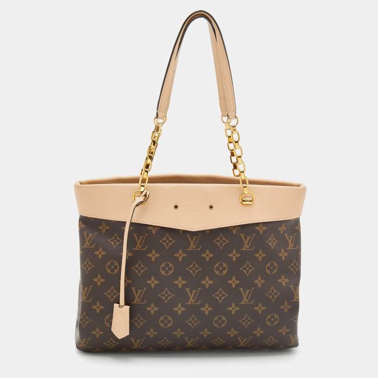 Pre Owned Louis Vuitton Dune Monogram Canvas Pallas Shopper Bag