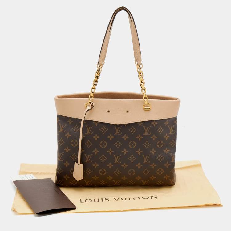 Pre Owned Louis Vuitton Dune Monogram Canvas Pallas Shopper Bag