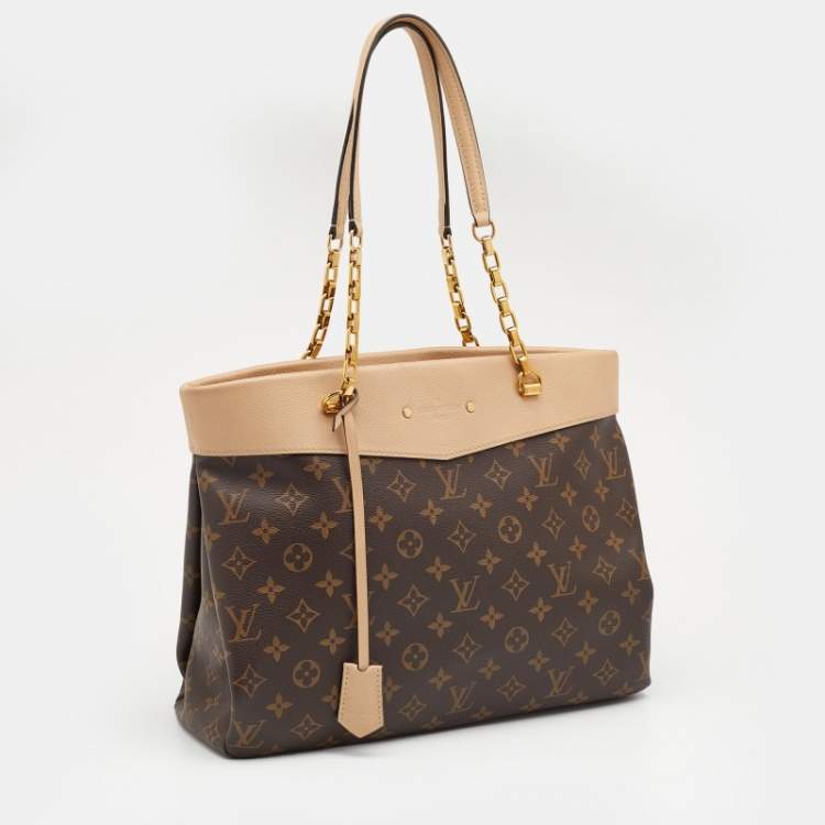 Pre Owned Louis Vuitton Dune Monogram Canvas Pallas Shopper Bag