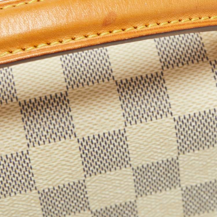 Pre Owned Louis Vuitton Damier Azur Canvas Croisette Bag