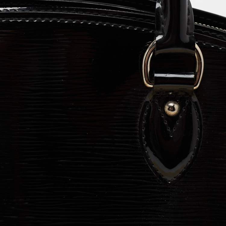 Pre Owned Louis Vuitton Black Electric Epi Leather Pont Neuf PM Bag