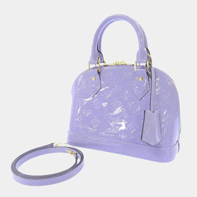 preloved louis vuitton purple purse