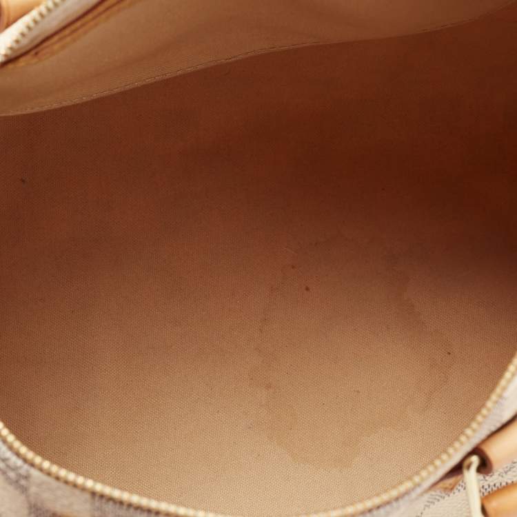 Pre Owned Louis Vuitton Damier Azur Canvas Speedy 30 Bag