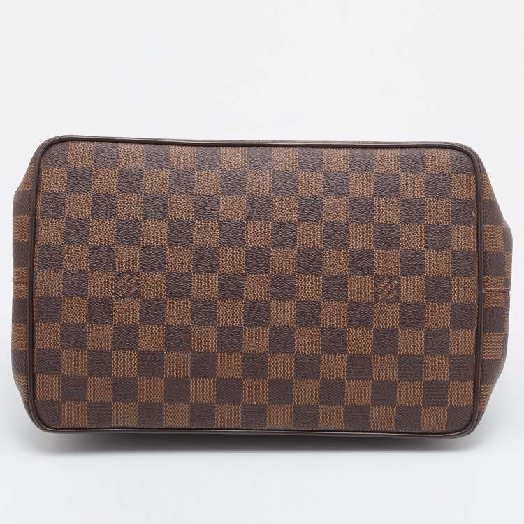 Pre Owned Louis Vuitton Damier Ebene Canvas Bergamo MM Bag