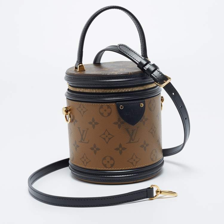Pre Owned Louis Vuitton Reverse Monogram Canvas Cannes Bag