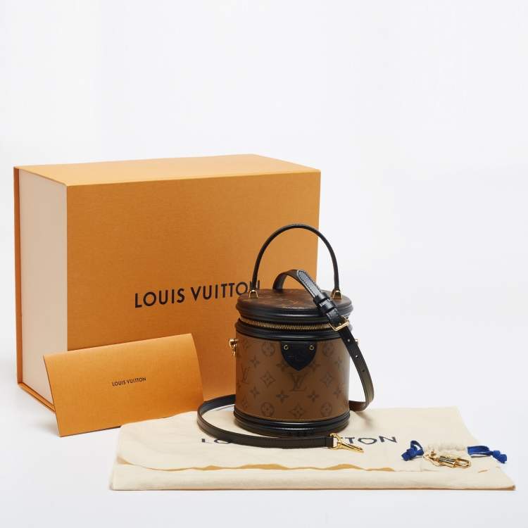Pre Owned Louis Vuitton Reverse Monogram Canvas Cannes Bag