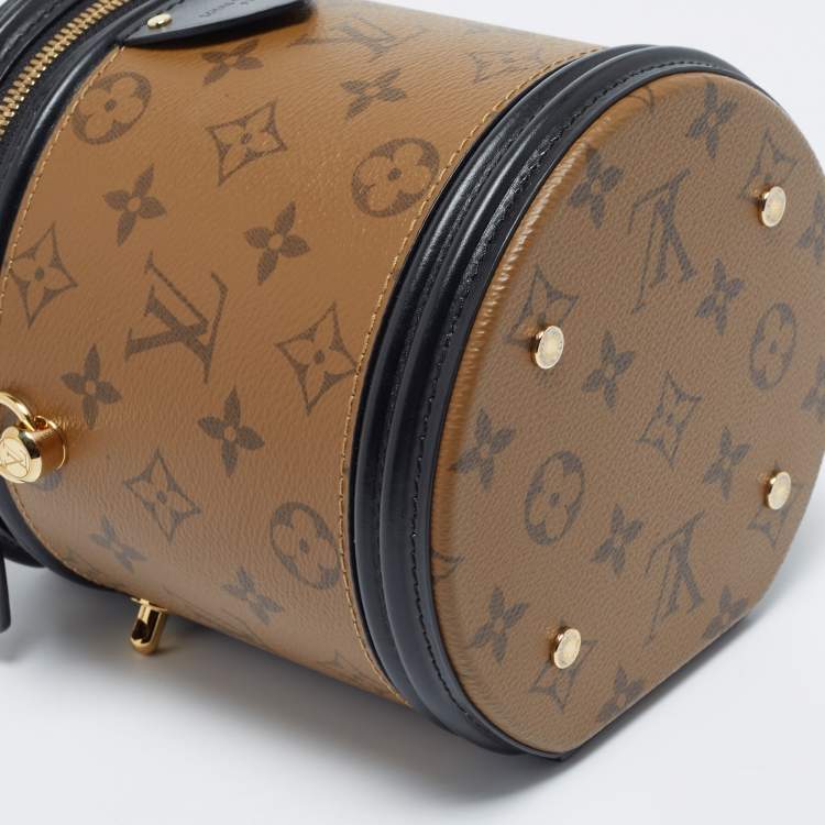 Pre Owned Louis Vuitton Reverse Monogram Canvas Cannes Bag