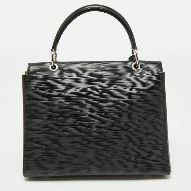 Pre Owned Louis Vuitton Black Epi Leather Grenelle PM Bag