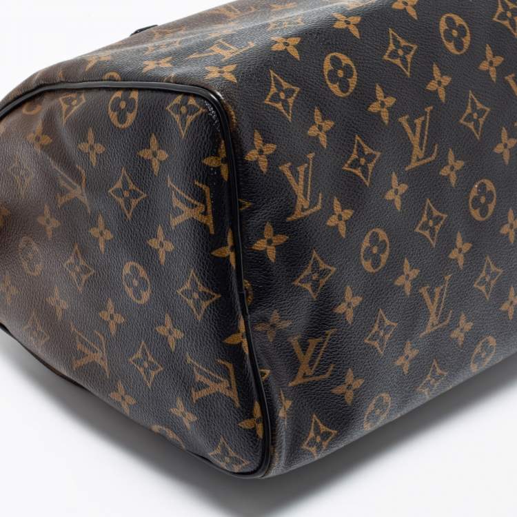 Pre Owned Louis Vuitton Monogram Canvas Limited Edition Mirage Speedy 30 Bag