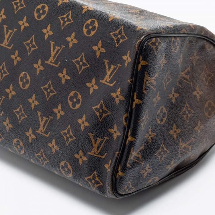 Pre Owned Louis Vuitton Monogram Canvas Limited Edition Mirage Speedy 30 Bag
