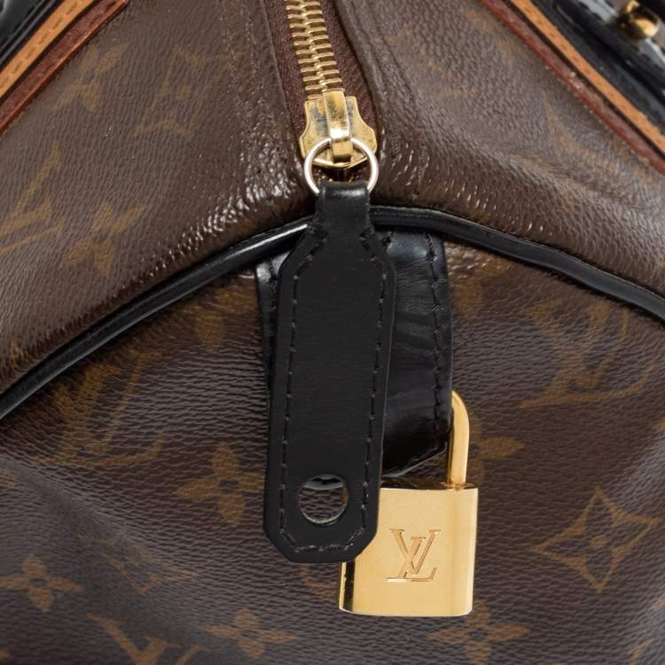 Pre Owned Louis Vuitton Monogram Canvas Limited Edition Mirage Speedy 30 Bag